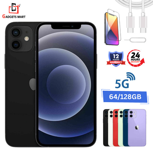 Apple iphone 64gb 128gb - 5g, 64gb/128gb